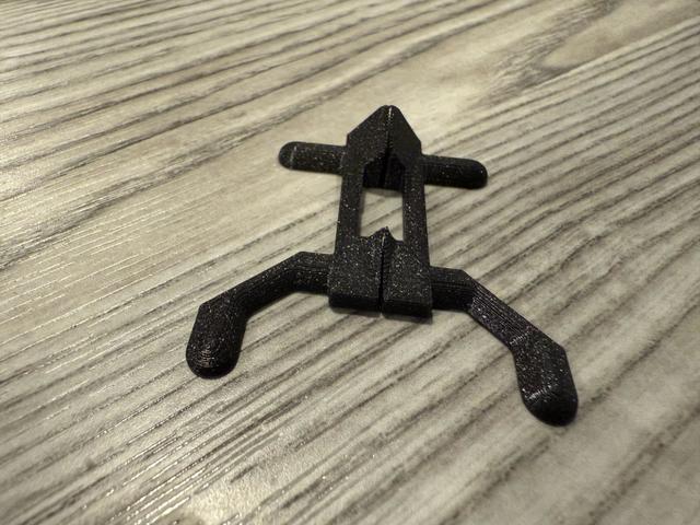 Sy's Peglock - Looser fit board attachment 3D model thumbnail