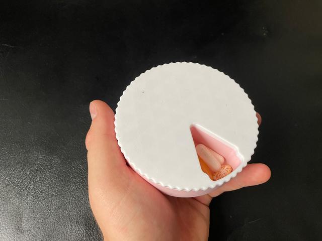 Pill box 3D model thumbnail