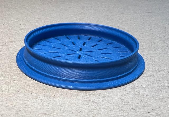 Lid to fit Extrudr 800g spools 3D model thumbnail