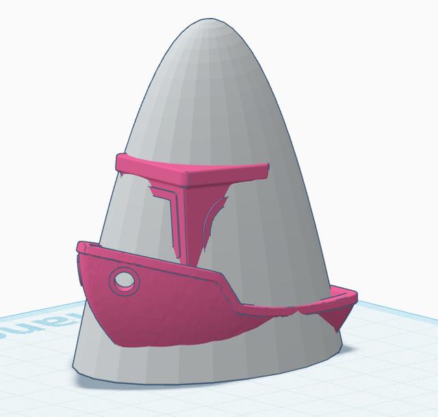 Pompeji Benchy 3D model thumbnail