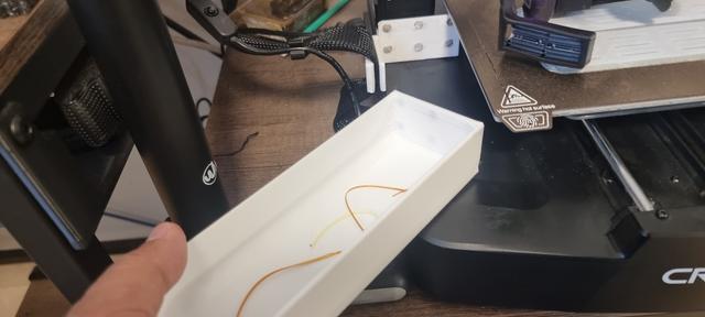 Ender 3 v3 SE Left Bin / Bucket BUT.... for people with OCD..... 3D model thumbnail