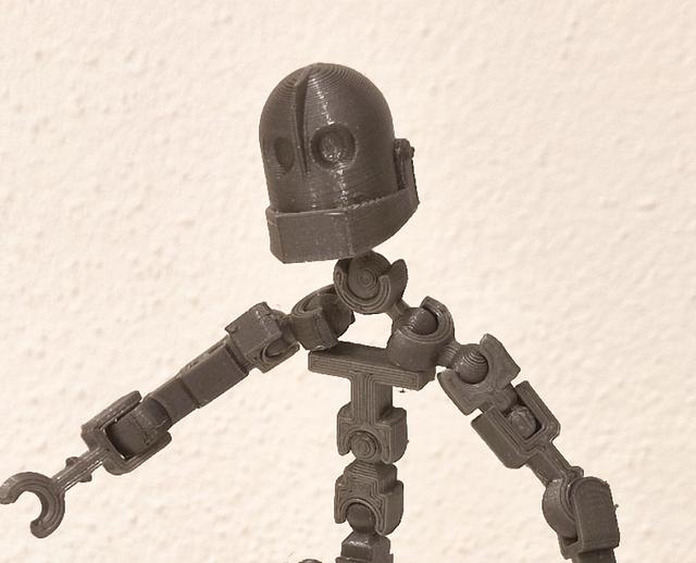 Lucky 13 Iron Giant head 3D model thumbnail