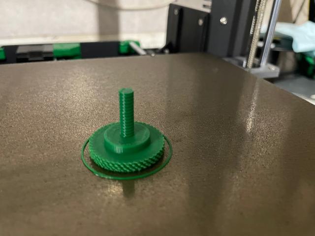 camera mount bolt 3D model thumbnail