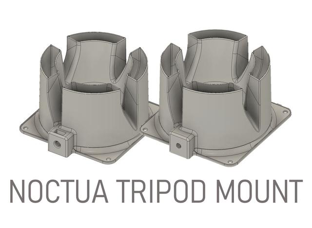 Noctua Airflow Amplifier With Tripod Mount 3D model thumbnail
