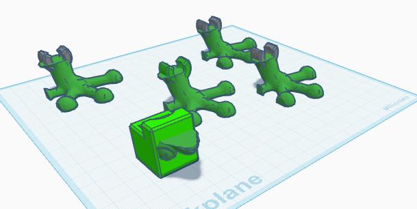 frog bot (animal kingdom series) [a mini 13 remix] 3D model thumbnail