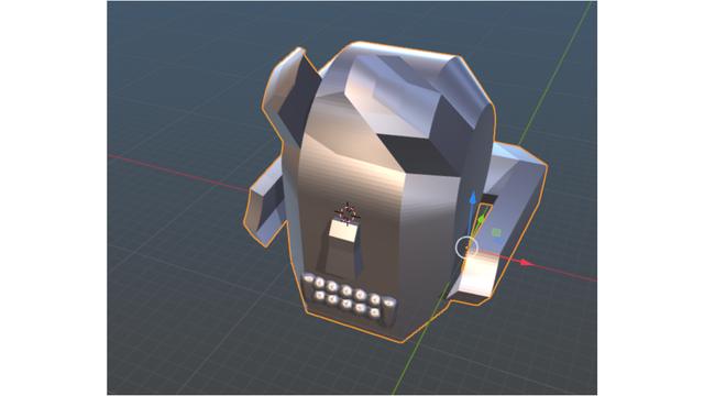 cabeza de dummy13 del diablo 3D model thumbnail