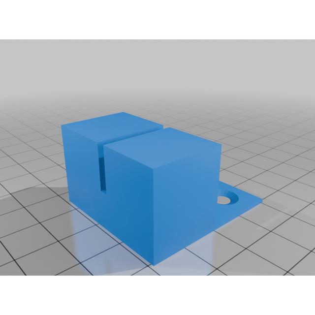 Z block holder Masuter pro Foxalien 3D model thumbnail