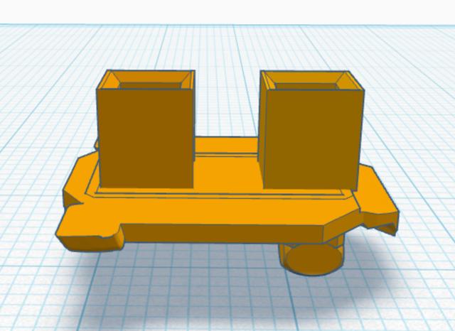 Dummy 13 Two back holes mod 3D model thumbnail
