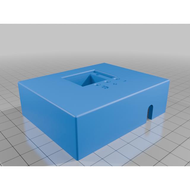 W1219 Thermostat housing 3D model thumbnail