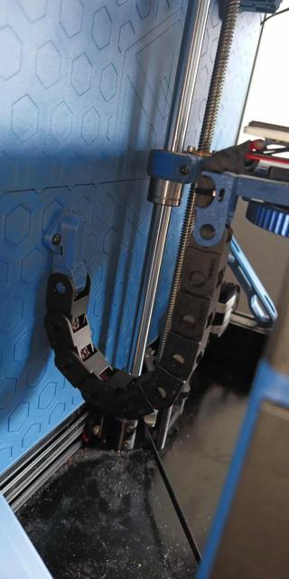 Ender NG v1.2 cable chain bed plate adapter 3D model thumbnail