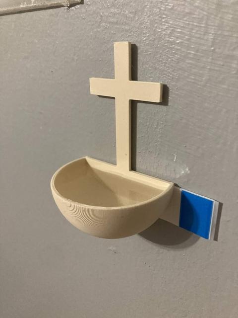 Holy Water Font  3D model thumbnail