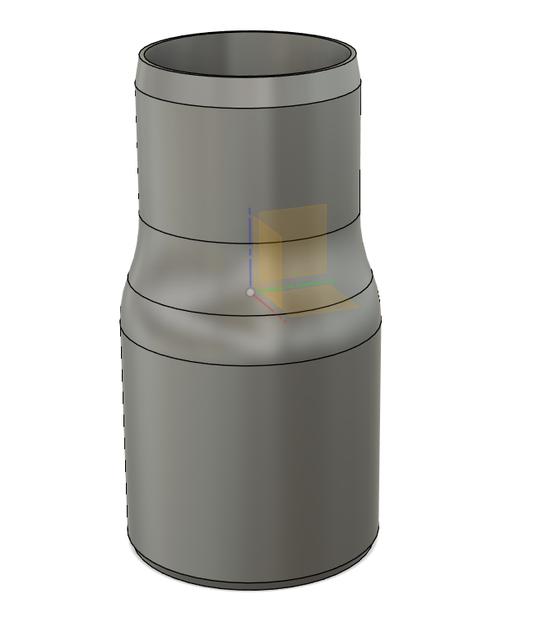 Craftsman vacuum hose end replacement 3D model thumbnail