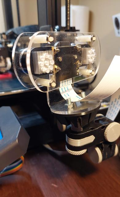 RaspPi Cam Acrylic Mount - Remix 3D model thumbnail