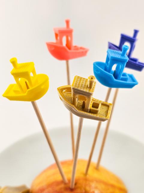 Toothpick Benchy 3D model thumbnail