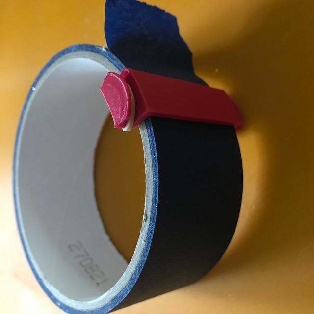 Tape Tear Helper REMIX for 36mm wide tape 3D model thumbnail