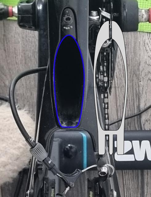 Argon 18 E-117 seatpost mount 3D model thumbnail
