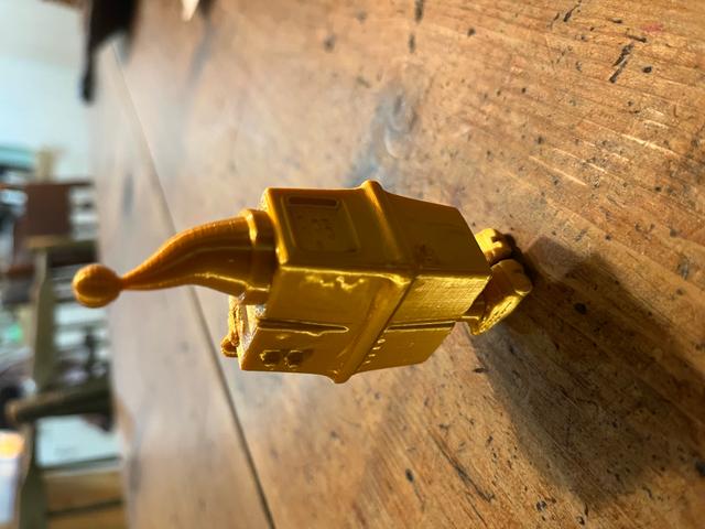 Christmas gonk droid 3D model thumbnail