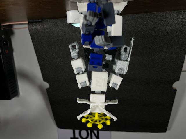 JJK mahoraga mini 13 head and wheel 175% vers. 3D model thumbnail