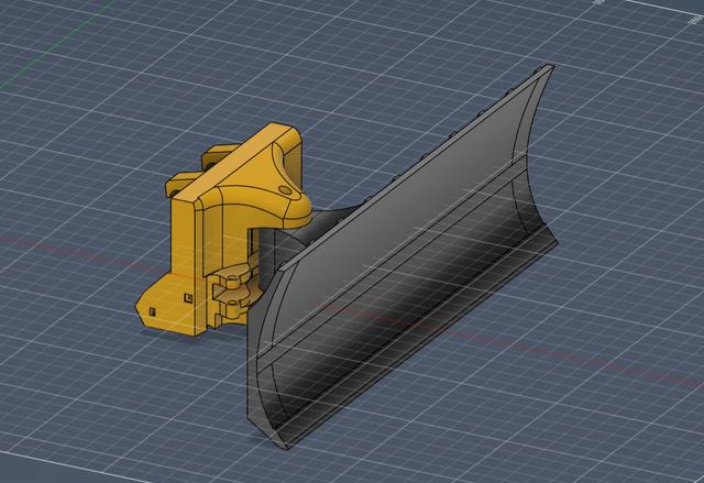 Angling Blade 3D model thumbnail