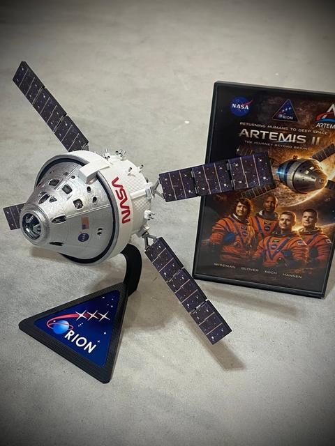 NASA Orion Artemis 3D model thumbnail