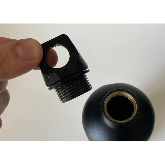 Bottle Cap with External Thread M27x2 3D model thumbnail