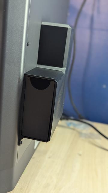 Finger hole drawer for Centauri Carbon Poopchute 3D model thumbnail