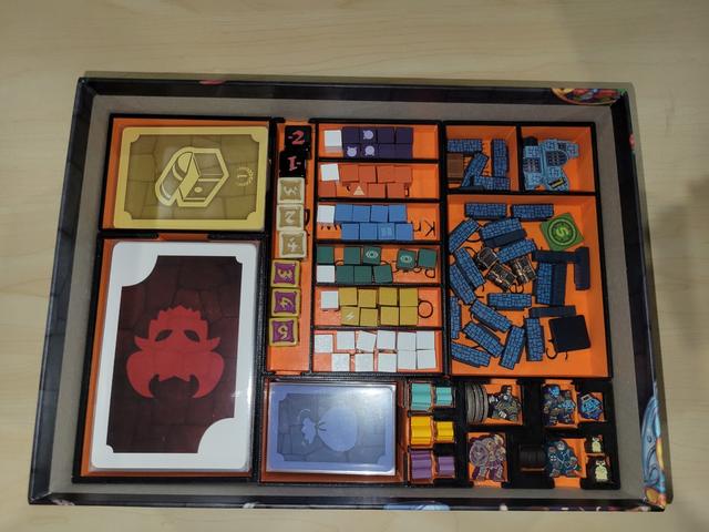 Lairs Kickstart Edition + Adventurer's Pack extension + Deeper Dungeons extension 3D model thumbnail