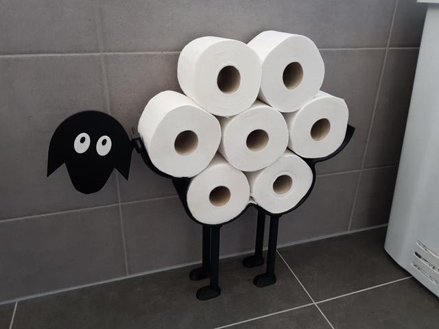 Shaun - Toilet Paper Sheep [MINI compatible] 3D model thumbnail