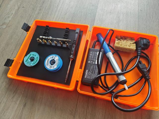 Ts101 Soldering iron plate/case inlay 3D model thumbnail