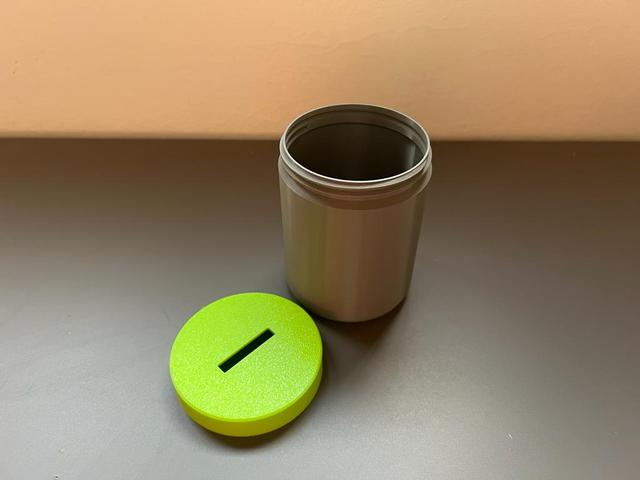 Simple Piggy Bank Containers 3D model thumbnail