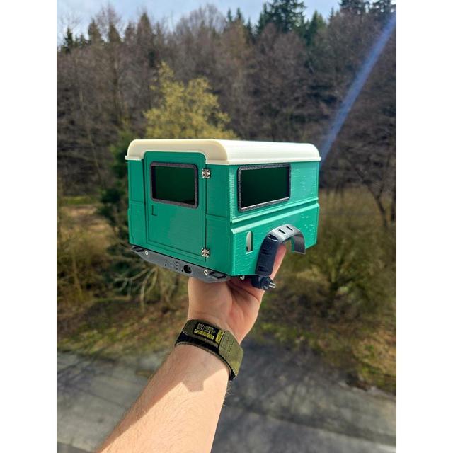 NBC.14 - 1:10 scale off-road camper (Defender 90) 3D model thumbnail
