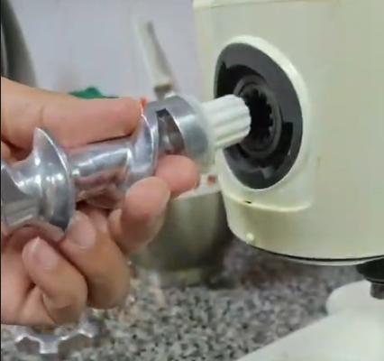 Meat Grinder Safety  Socket for Kitchen Machine  3D model thumbnail