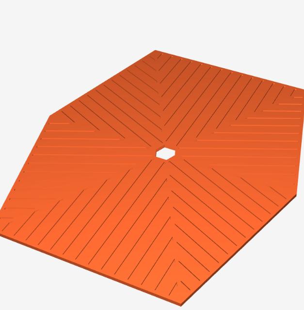 Tie Figther Radiators MOD 3D model thumbnail