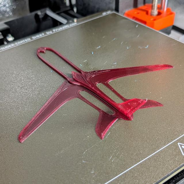 Rubber Band Glider 3D model thumbnail