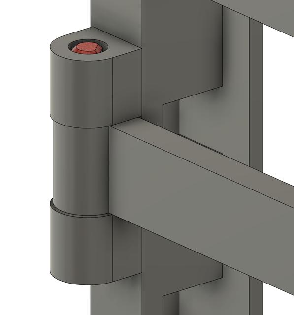 Dowels for Coin Sorting Vault 3D model thumbnail