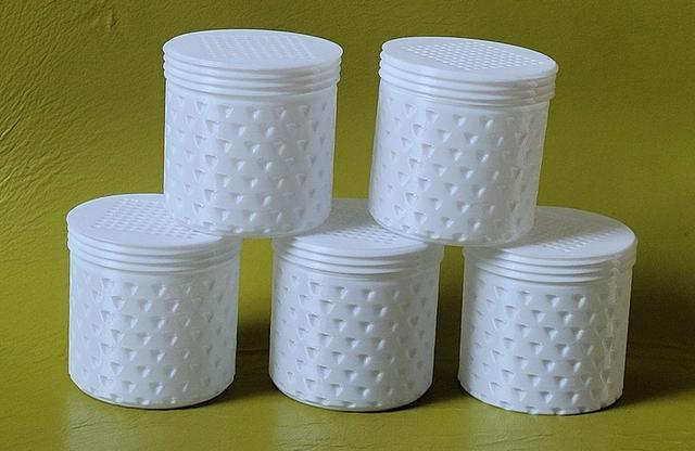 Silica gel spool container 50x50mm - Vase mode - fast print - desiccant 3D model thumbnail