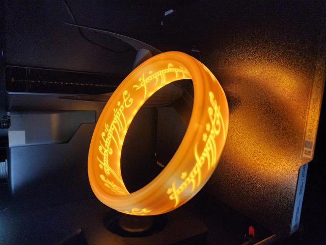 LOTR Lamp for MMU/AMS - No Paint required - Easier print 3D model thumbnail