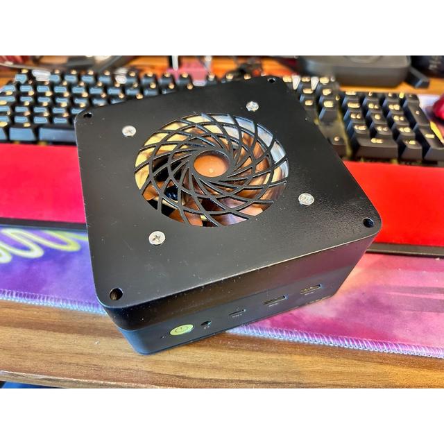 GMKTek M6 Ultra 80mm fan and oculink 3D model thumbnail