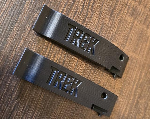 Bike tyre lever TREK 3D model thumbnail
