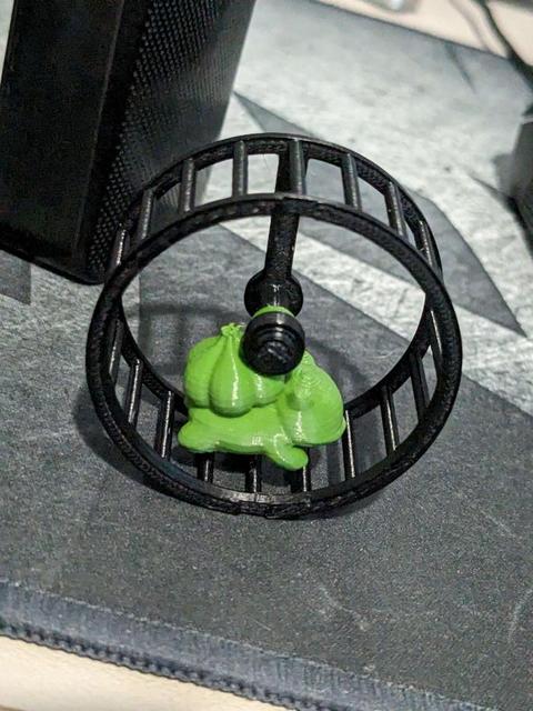 Bulbasaur Wheel Extruder Indicator 3D model thumbnail