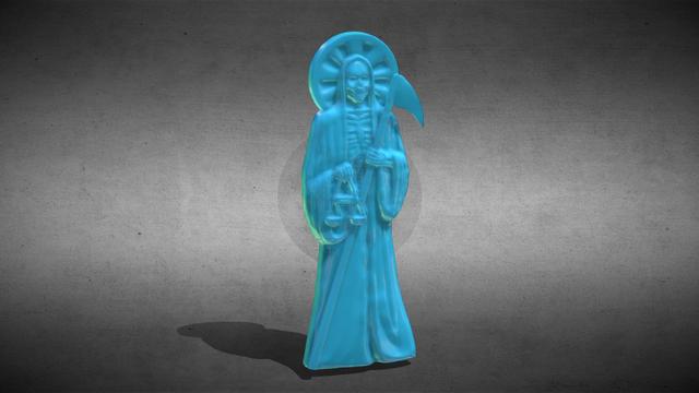 Calacona Santa muerte 3D model thumbnail