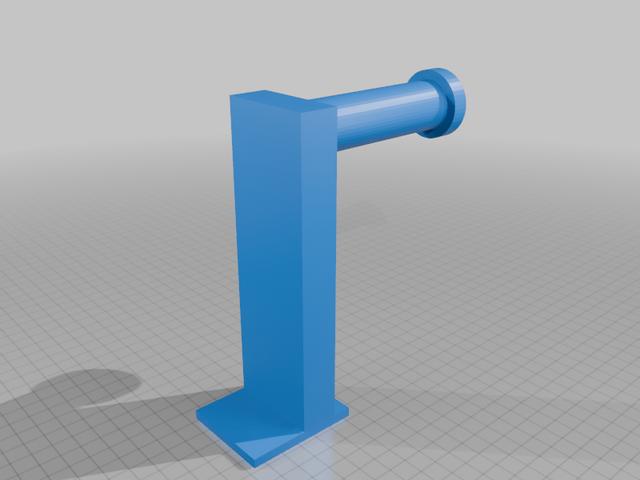 Adventurer 5m Top Mounted Spool Holder 3D model thumbnail