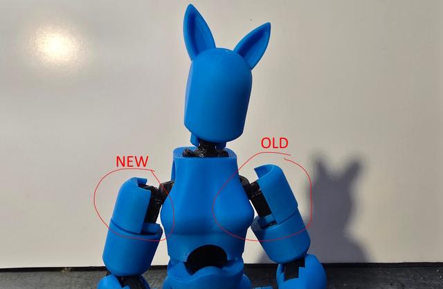 Feminine shoulder for Dummy Smooth V2 3D model thumbnail