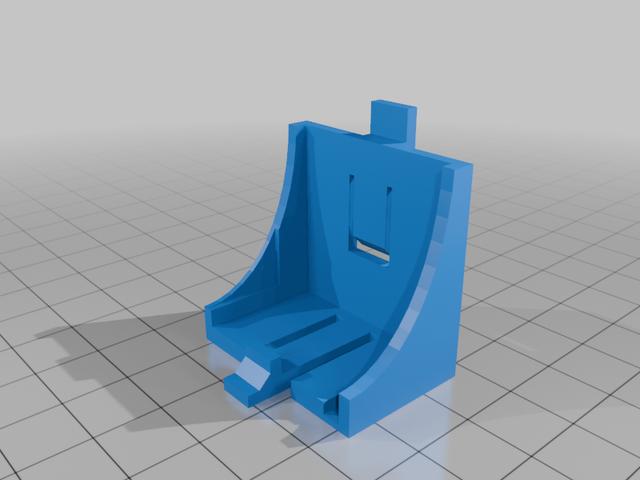 battery holder compatible with HP ML110 gen9 3D model thumbnail