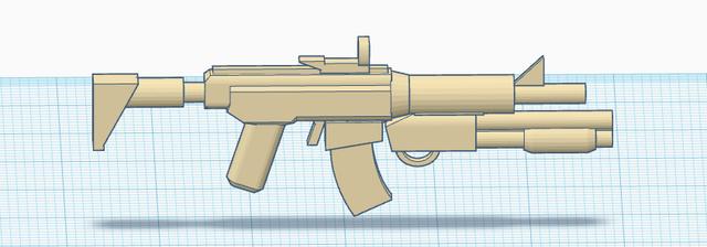 Mini 13 M4 Masterkeys 3D model thumbnail