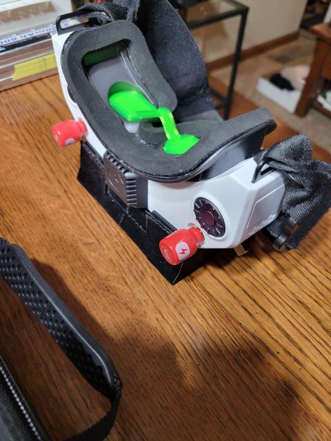 HDZero Goggles 2 Stand and lens protective cover 3D model thumbnail