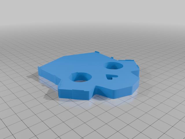 Helldivers 2 Logo 3D model thumbnail