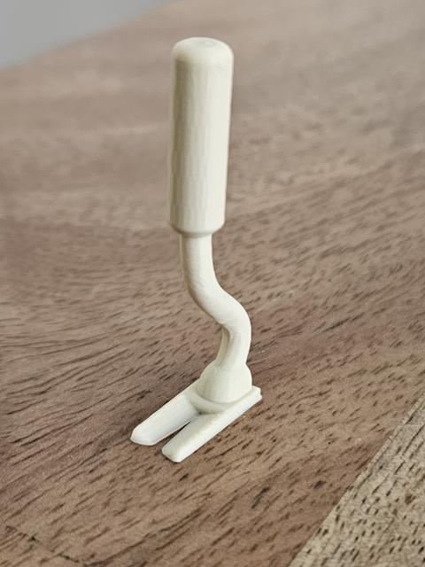 Tick removal tool 3D model thumbnail
