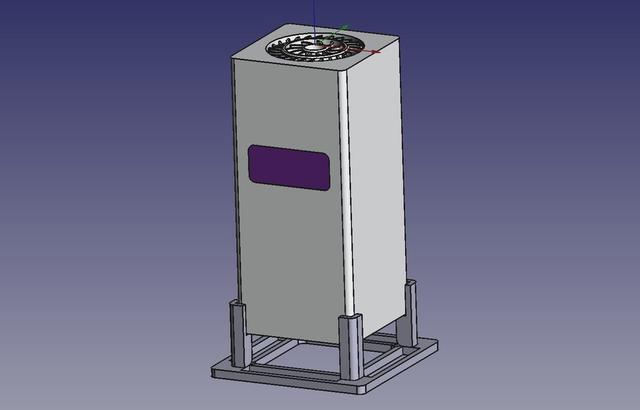 Standaard voor Mini_Heater 3D model thumbnail