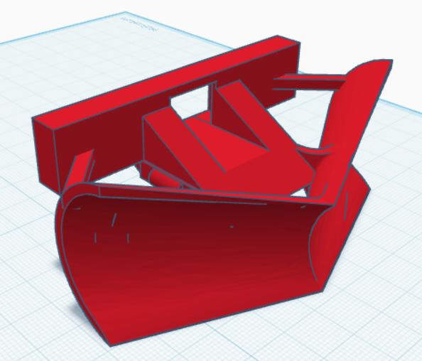 Bachmann G scale 4-6-0 Snowplow 3D model thumbnail